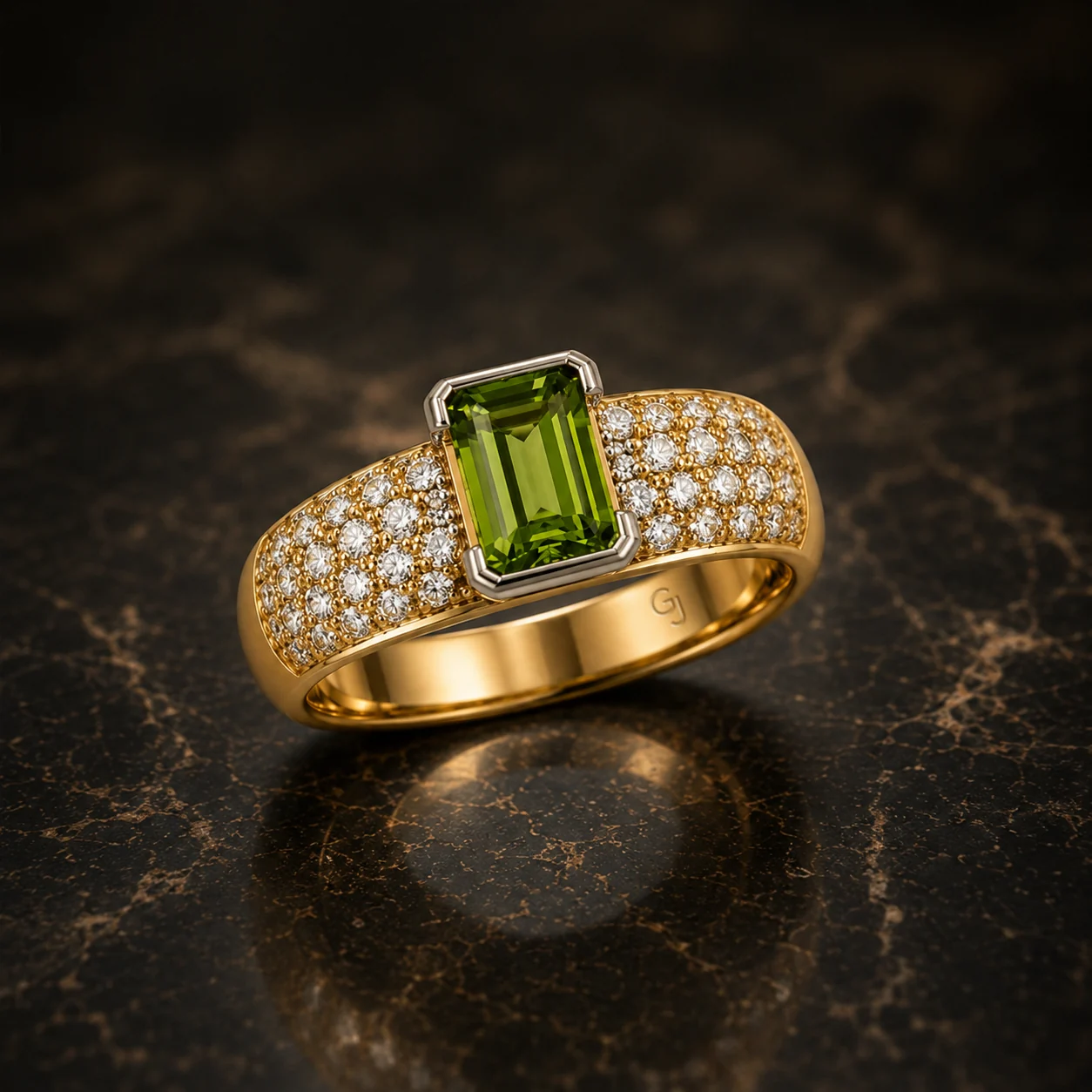 Featured handcrafted ring