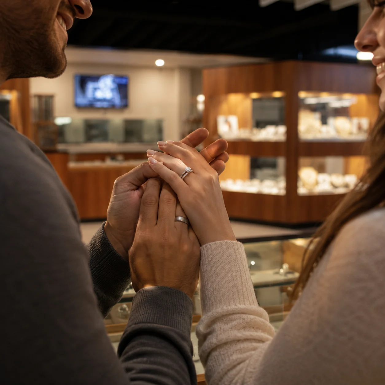A customer’s ring consultation